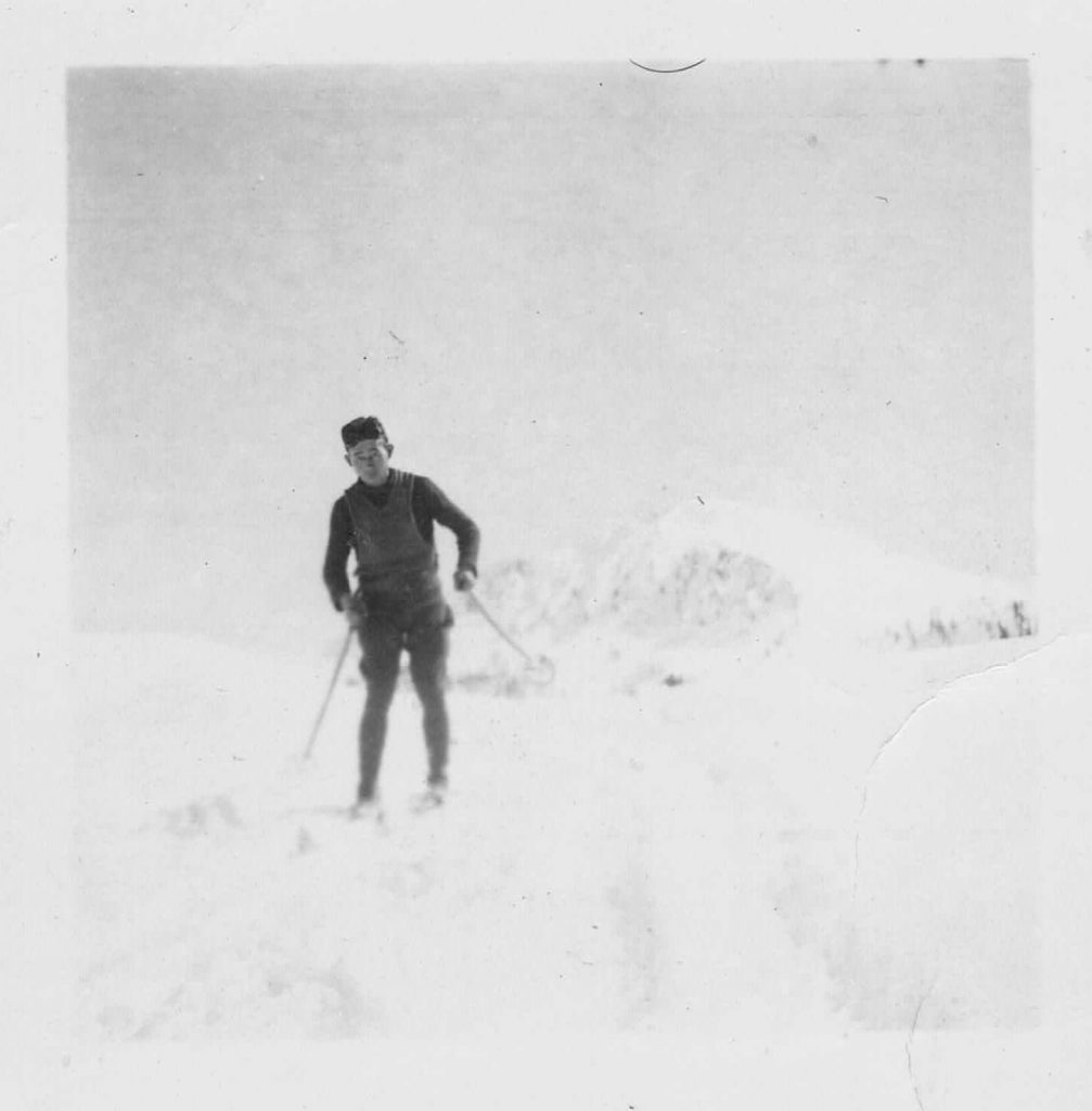 Pietro Porro: sciatore della Guardia alla Frontiera nel 1941